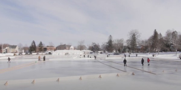 Black Ice Pond Hockey