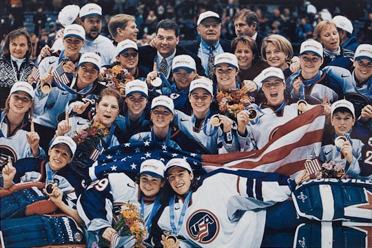 US Olympic Womens Hockey Team 1998