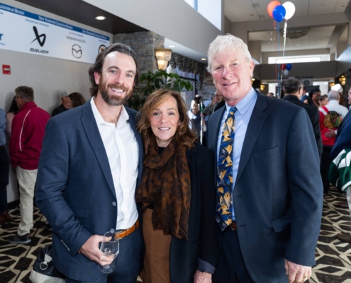 Scott with parents Lucie & Bruce Induction Ceremony-6932